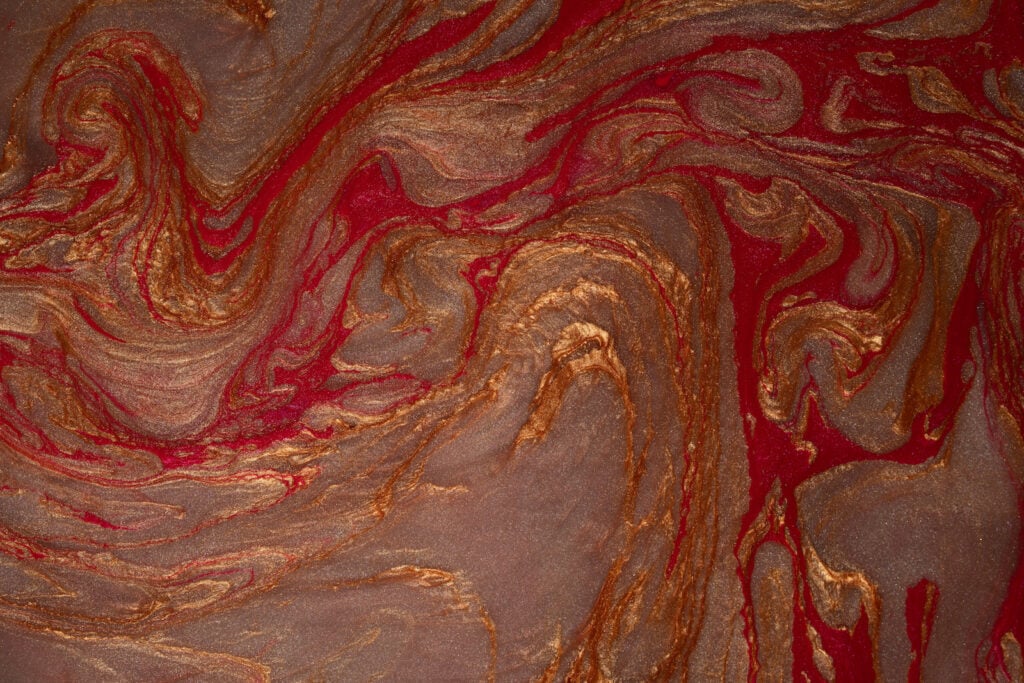 Brown and red marble texture