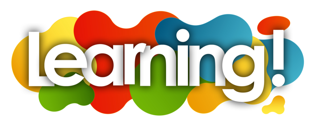 Learning text on color bubble