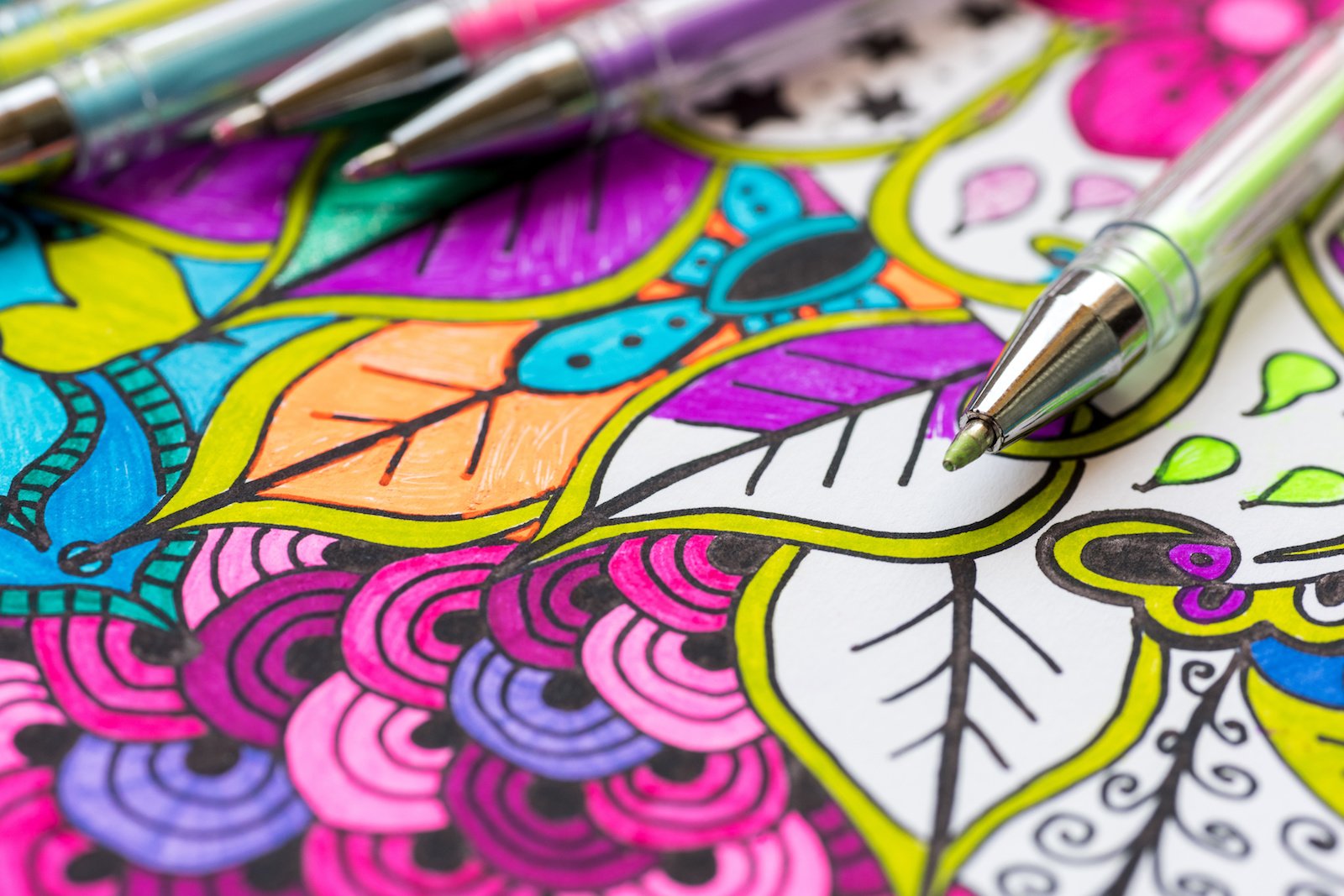 11 Therapeutic Benefits of Coloring for Adults | Color Meanings