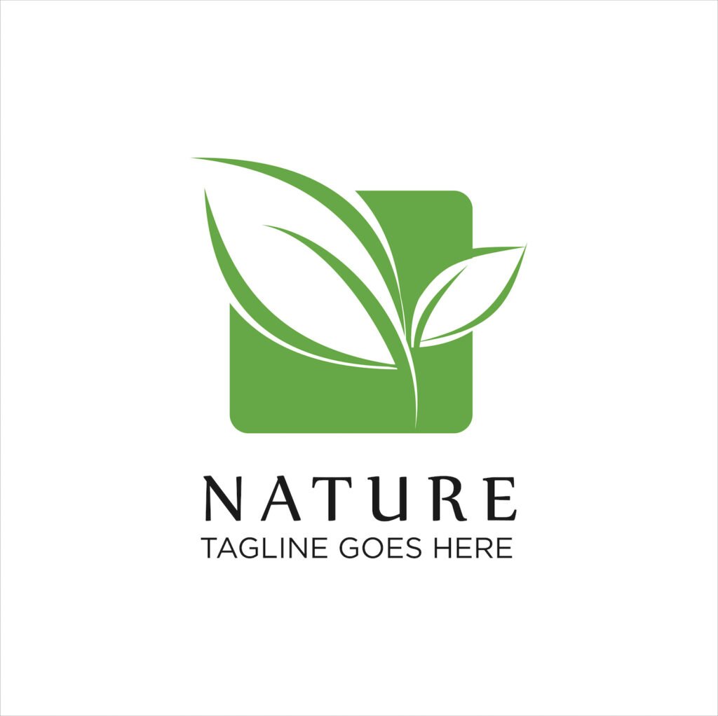 Green nature logo
