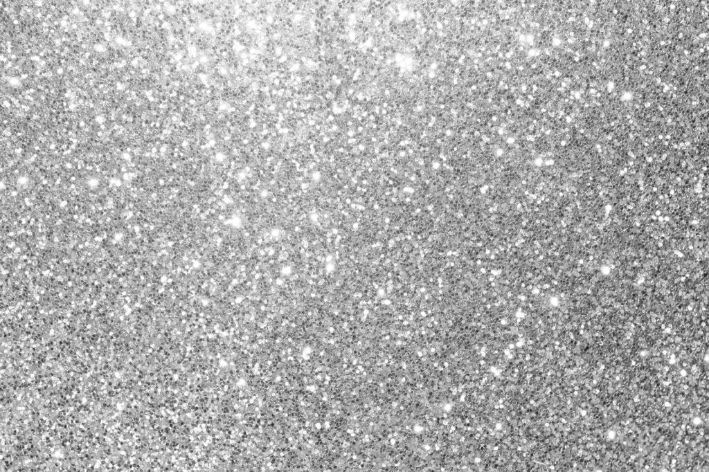 Sparkling silver background