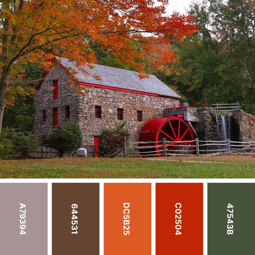 Old Mill color palette
