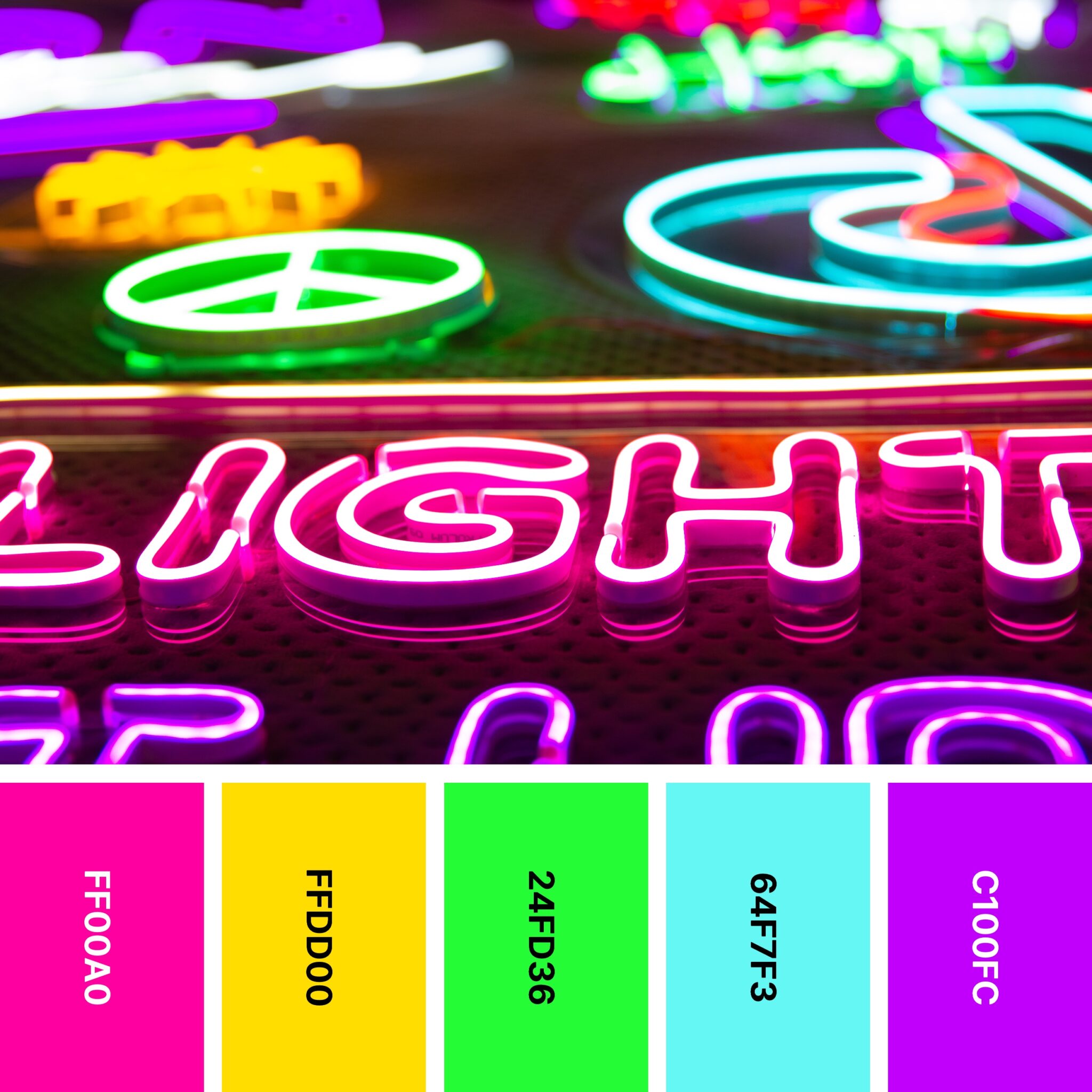 30 Neon Color Palettes For Vibrant Designs Color Meanings 30 Neon Color Palettes For Vibrant Designs Color Meanings