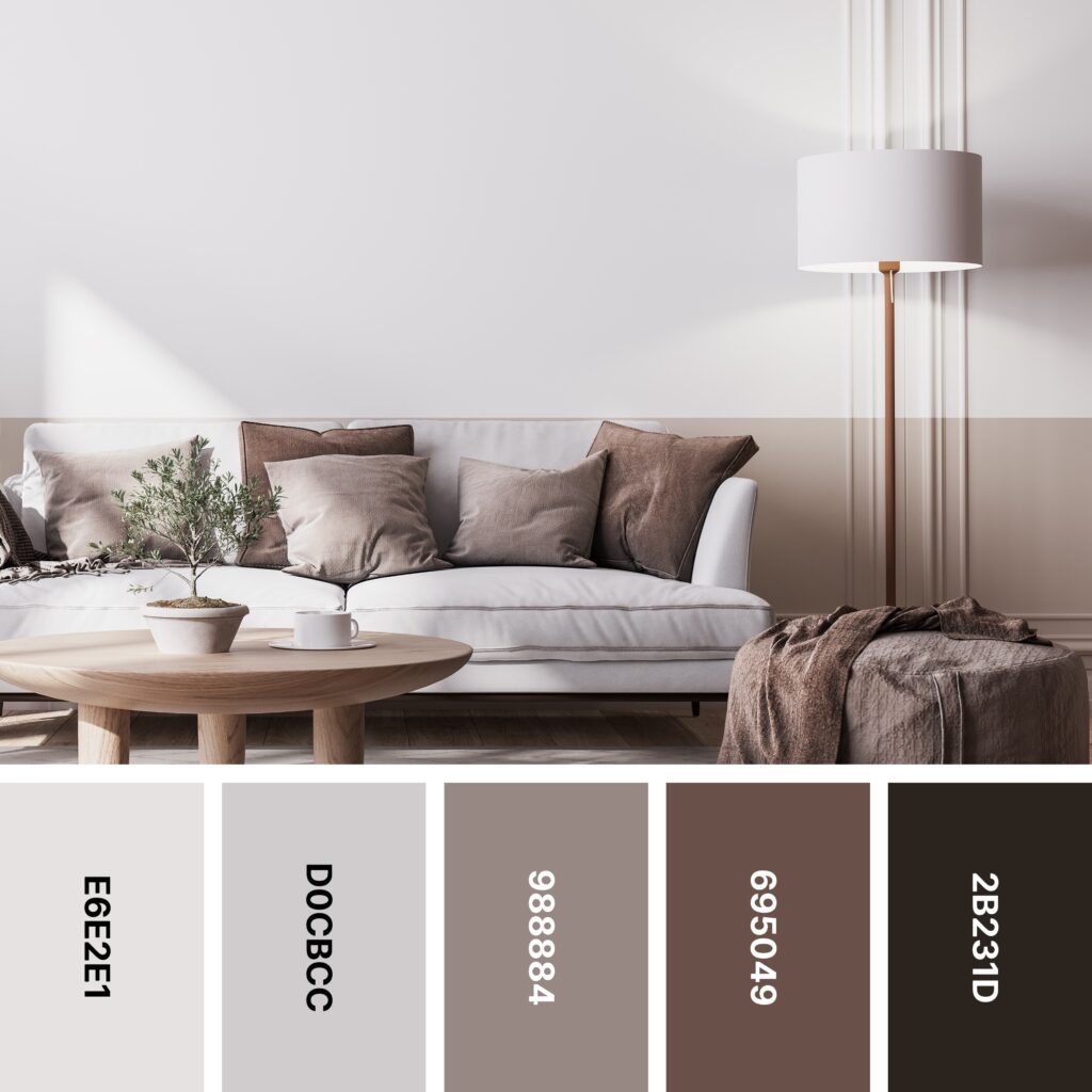 Soft Smoke color palette