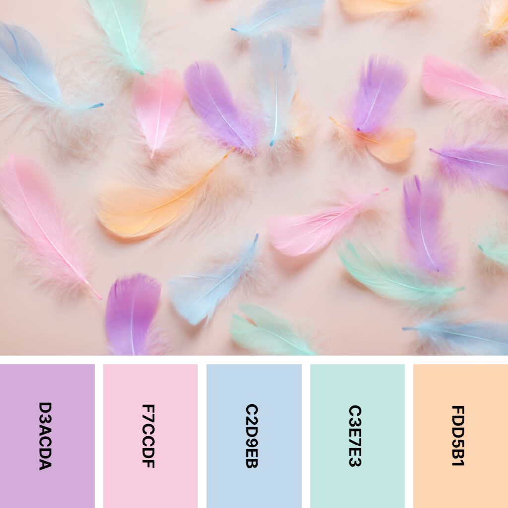 Chiffon color palette