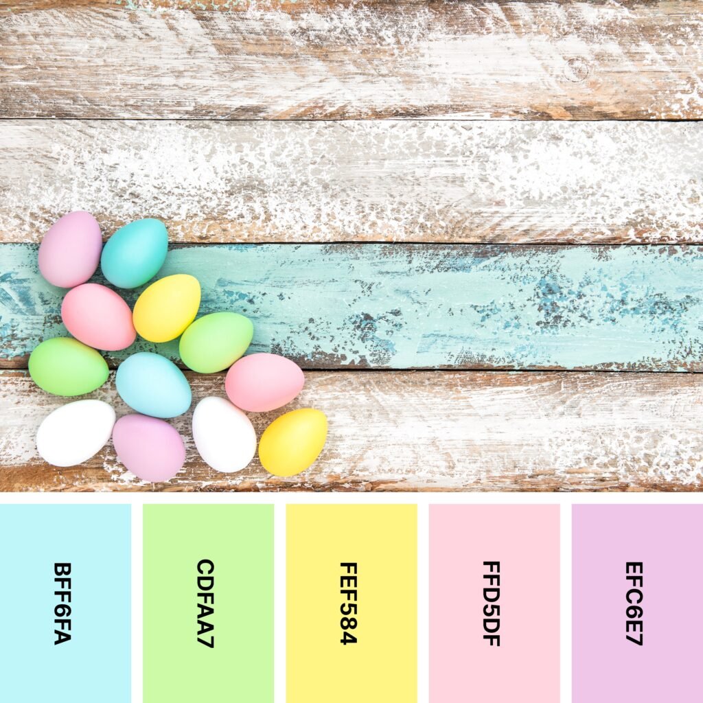 Candyland color palette