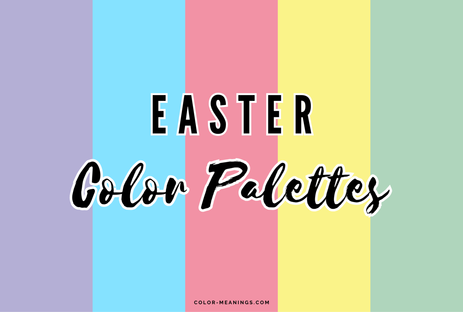 31 Easter Color Palettes for Joyful Designs Color Meanings
