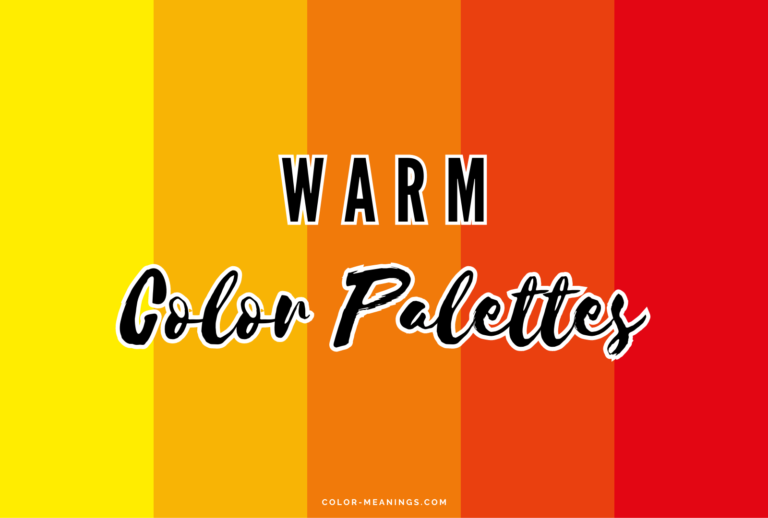 30 Warm Color Palettes for Cozy Designs Color Meanings