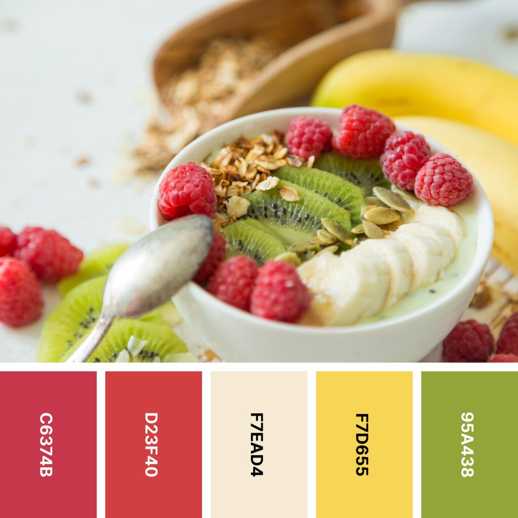 Continental Breakfast color palette