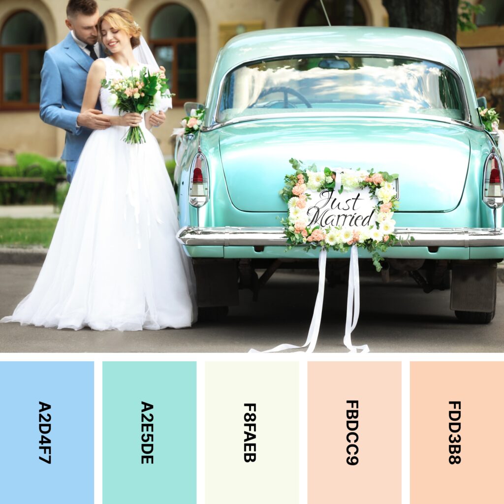 Retro color palette
