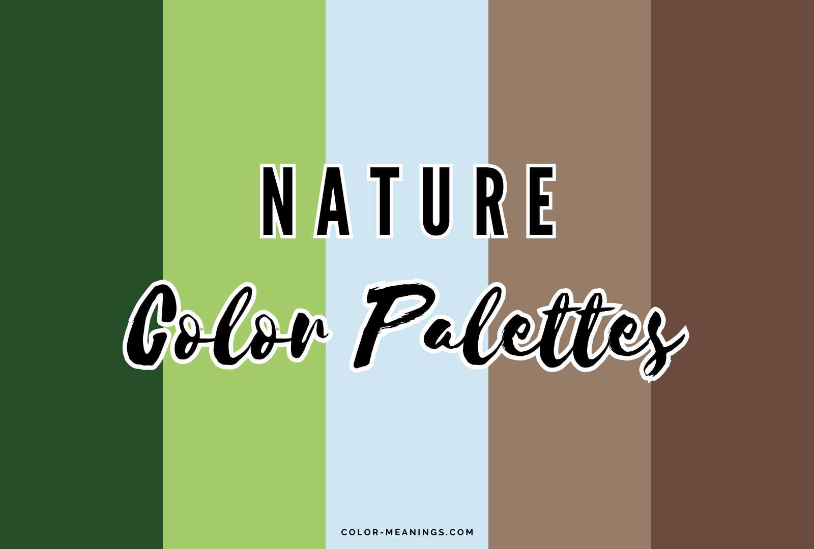 33 Nature Color Palettes for Lively Designs - Color Meanings