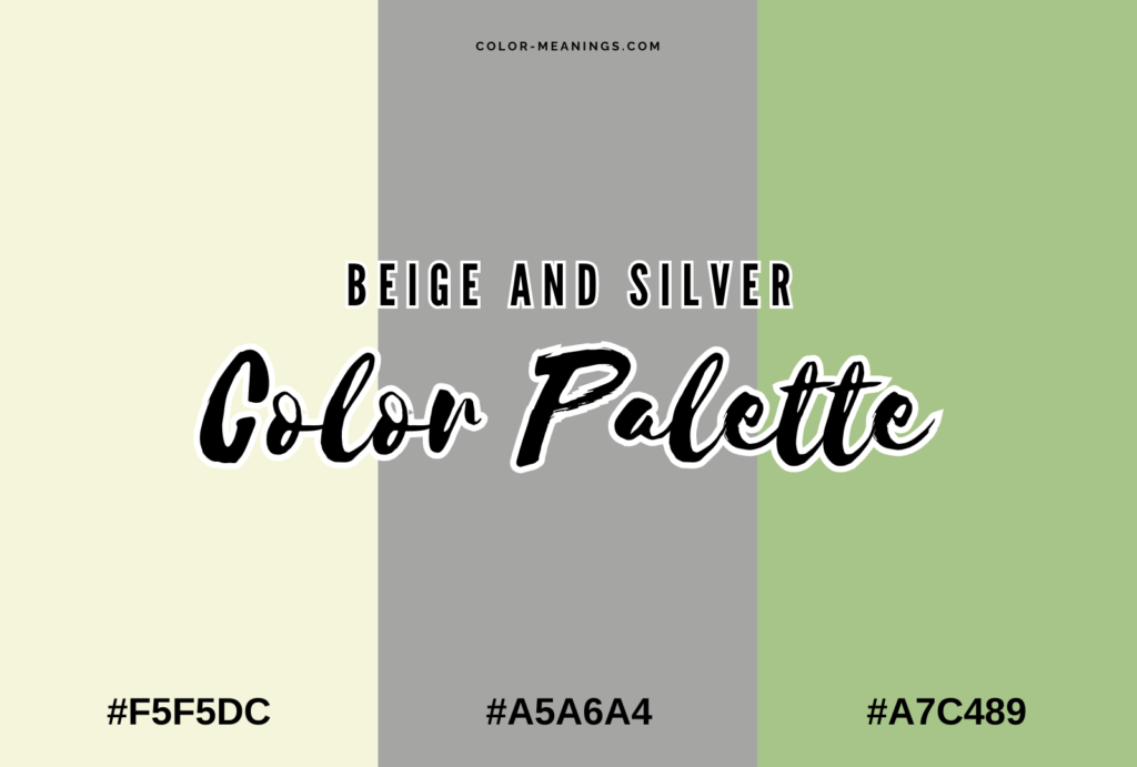 Beige and Silver Color Palette