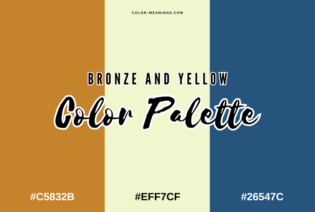 Bronze and Yellow Color Palette