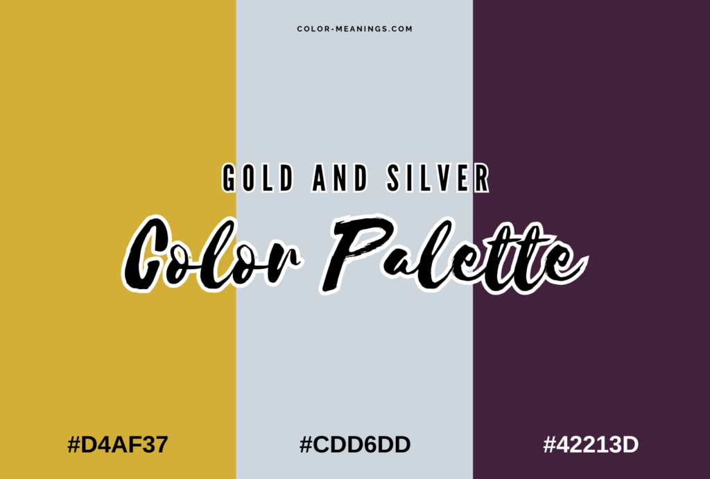 Gold and Silver Color Palette