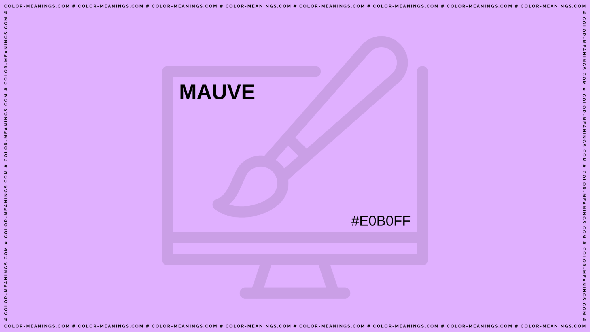 The color mauve definition hex code history meaning and design