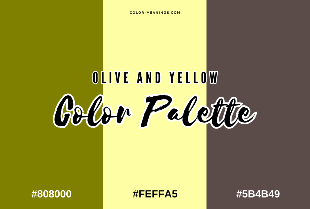 Olive and Yellow Color Palette