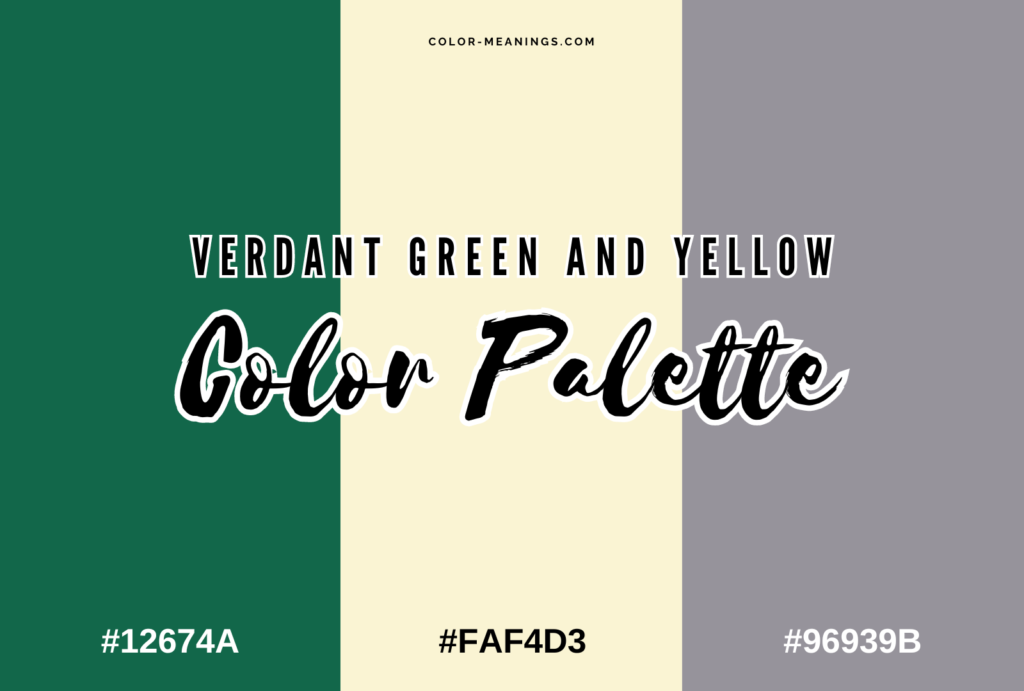 Verdant Green and Yellow Color Palette