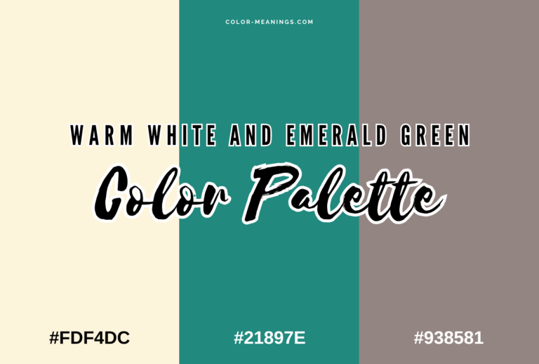 28 Colors That Go With Emerald Green (Color Palettes) Color Meanings