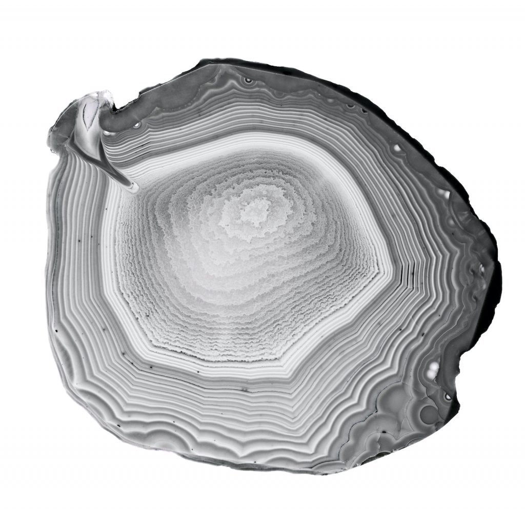 Gray agate has a stunning ghostlike quality that makes it a great choice for understated jewelry.