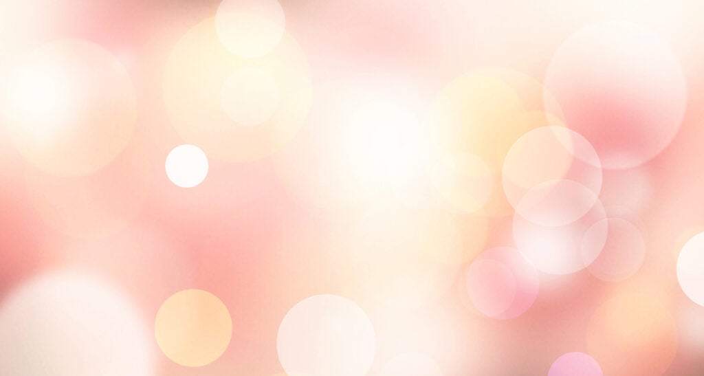 Peach blurred lights background