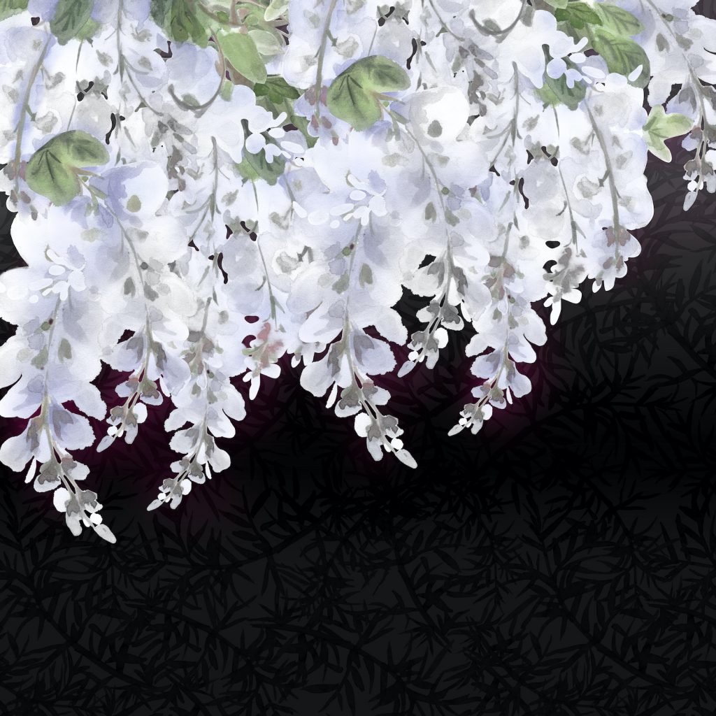 Wisteria comes in a variety of colors including white.