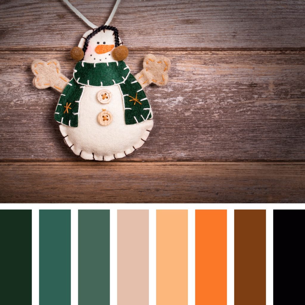 Playful Green and Earthy Colors Color Palette