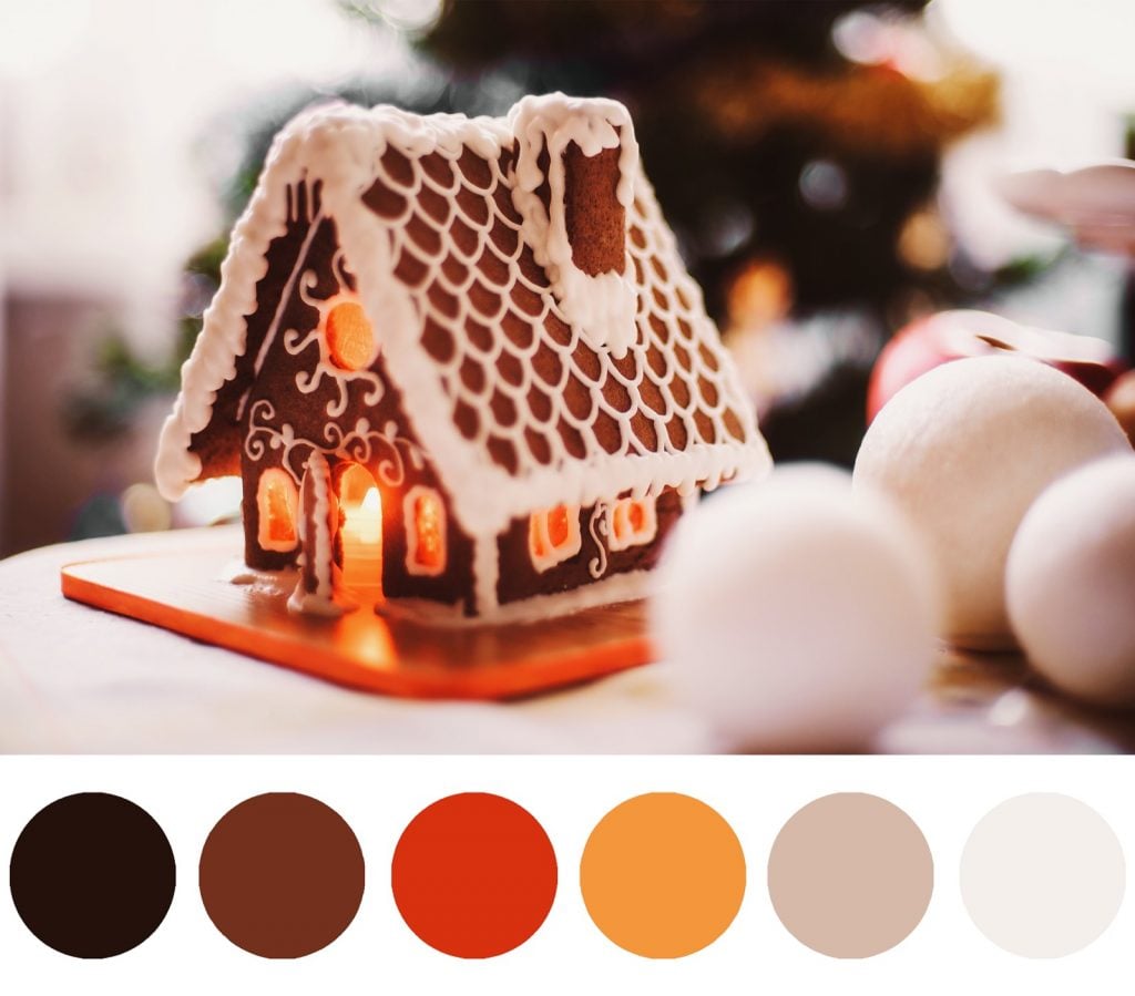 Gingerbread Brown Color Palette