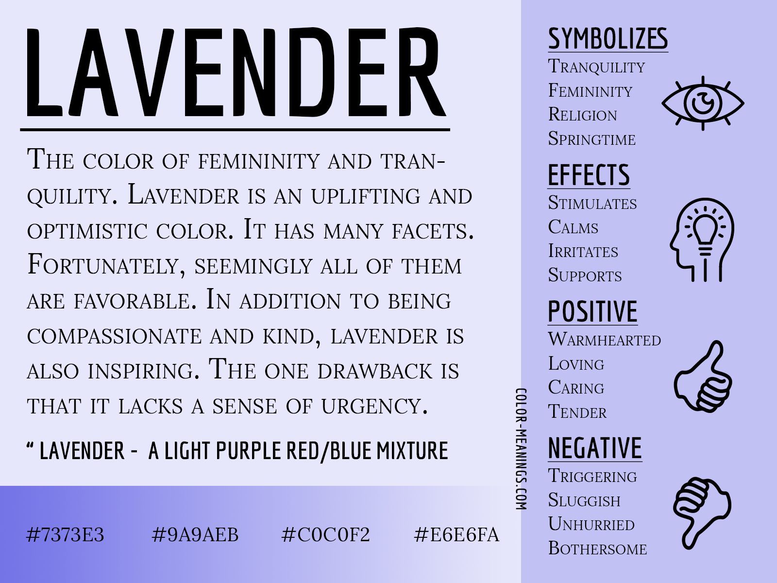 Color Symbolism Chart With 40 Color Meanings Infographic Color Meanings