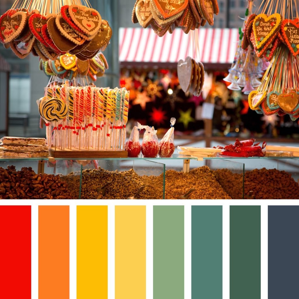 Mixing Warm and Cool Colors Color Palette