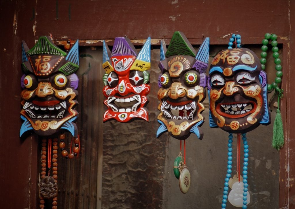 facts about chinese new year masks