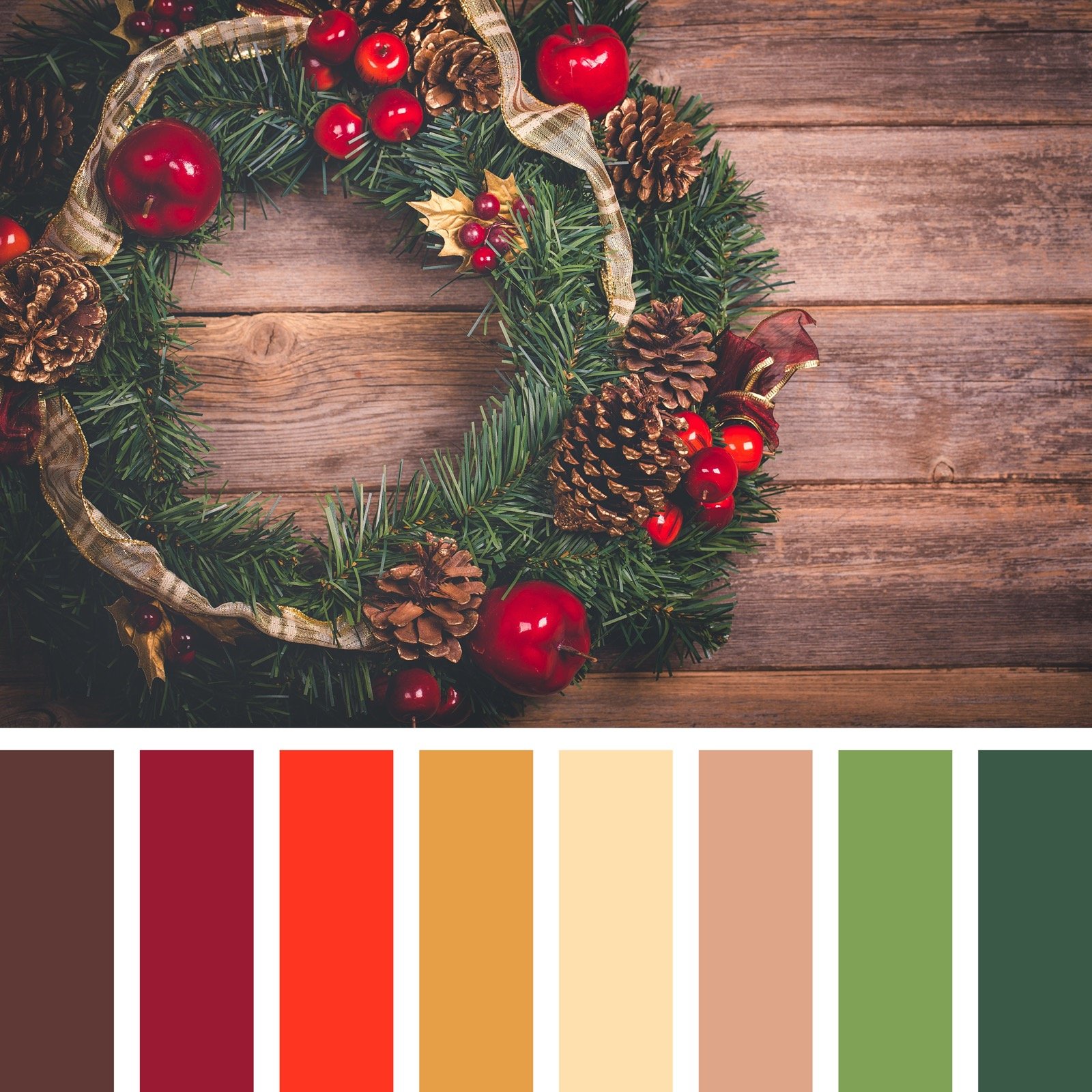 Modern Christmas Color Palette 