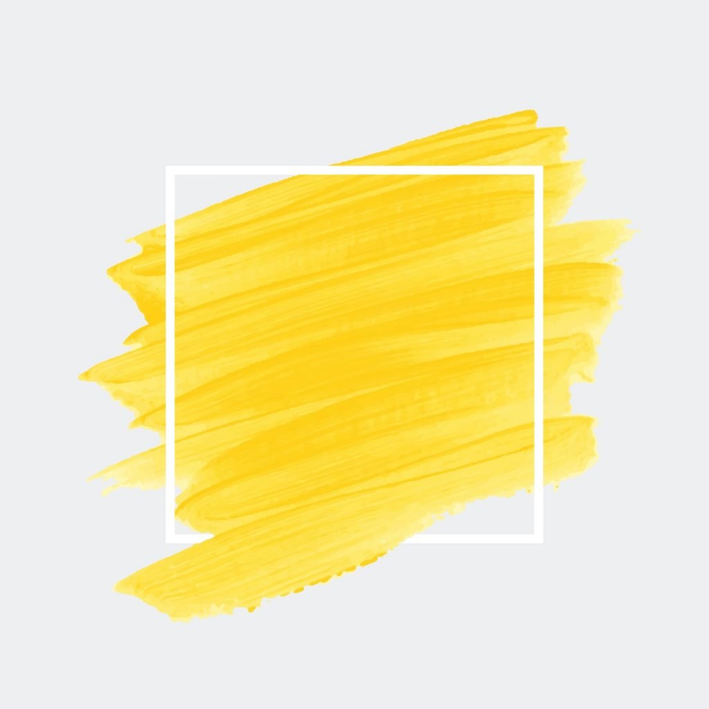 Shades of yellow brush strokes